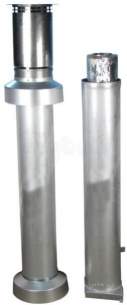 Worcester Oil Boilers -  7716190013 Na Vertical Balanced Flue Kit 2542mm
