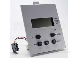 Worcester Domestic Gas Boilers -  7716192028 Grey Single Convector Digital Programmer
