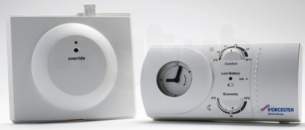 Worcester Domestic Gas Boilers -  7716192037 White Mt10rf Mechanical Radio Frequency Controlled Thermostat