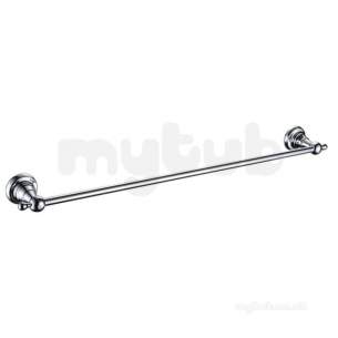Bristan Accessories -  1901 Towel Rail Brass Chrome Plated N2 Rail C