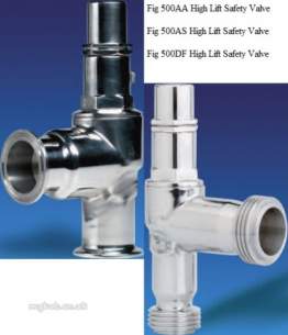 Nabic Stainless Steel Safety Valves -  Nabic Stainless Safety Valve 500as 20