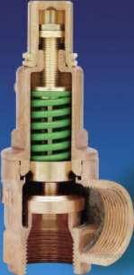 Nabic Safety Valves -  Nabic Relief Valve Fig 542l Screwed 65mm