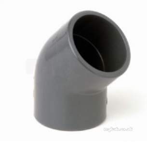 Durapipe Abs Fittings 1 and Below -  1 Abs Plain 45 Deg Elbow 119 104