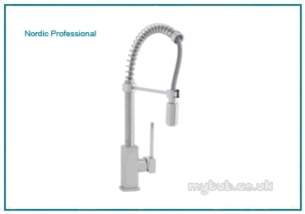 Astracast Brassware -  Nordic Tp0706 Pro Pull Out Monobloc Ch