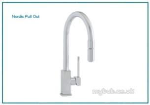 Astracast Brassware -  Nordic Tp0704 Pro Single Spry Monobloc Ch