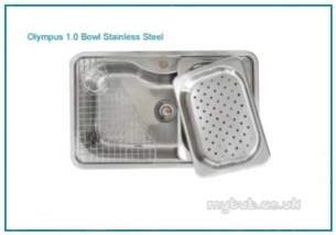 Astracast Sinks And Accessories -  Olympus 1.0 Bowl Sink And Pack A Accs P/st