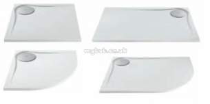 Eastbrook Showers -  30.4701 Optimum Offset Quad Tray Right Hand Wh