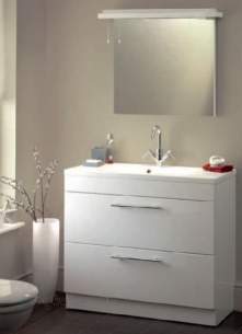 Eastbrook Furniture -  1.081 Oslo 1000mm Drawer Base Unit 4 Wh