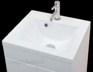 Eastbrook Sanitary Ware -  Eastbrook 51.006 Oslo 44 Cast Top White