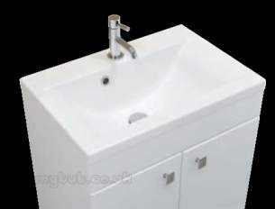 Eastbrook Sanitary Ware -  Eastbrook 51.007 Oslo 58 Cast Top White