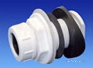 Osma Above Ground Drainage -  1v401w Soil Pipe Boss Conct 19/22mm Pipe