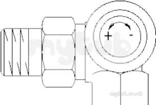 Oventrop Industrial Valves and Actuators -  Oventrop Double Angle-right Dn15