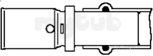 Oventrop Industrial Valves and Actuators -  Cofit Press Connect Coupling 16x2mm X 15mm