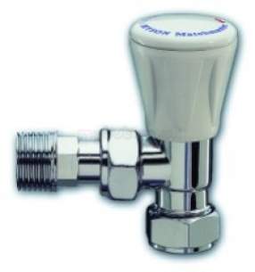 Myson Manual Radiator Valves -  Matchmaster 10mm 90d Ls D/o Chrome Plated P-fit Ppv