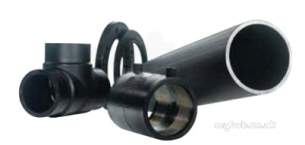 Polypipe Hppe -  Polypipe Pn16 L.s. Elbow 45 280mm