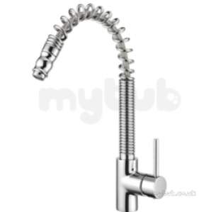 Pegler Luxury Kitchen Brassware -  Pegler Chef Mono Sink And Pullout Spray