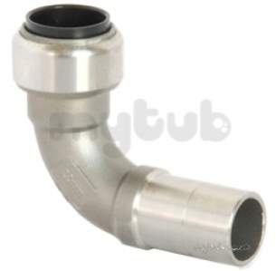 Tectite 316 Stainless Steel Fittings -  Tectite Ts18s 90d Slow Street Bend 22