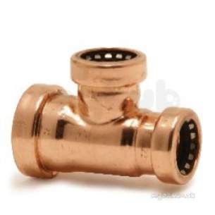 Tectite Sprint Fittings -  Tect Sprint Tt27 Reb Tee 22x18x18