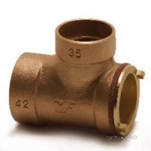 Endex Waste End Feed Fittings -  Endex Waste N363r 88.5d Pitcher Te 42x35