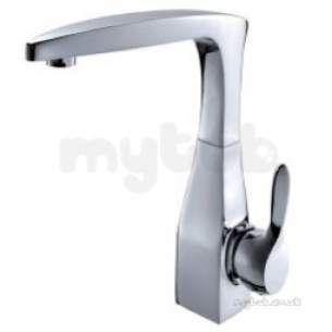 Pegler Luxury Kitchen Brassware -  Art Nouveau 4g3110 S/act Mono Sink Mixer Cp