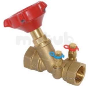 Pegler Commissioning Valves -  Pegler 1260sf Bspt Double Reg Valve 15
