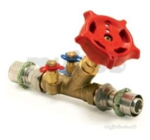 Pegler Commissioning Valves -  Henco Mlc1260lf Double Reg Valve 16