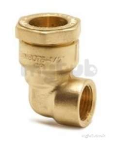 Isiflo Fittings For Mdpe 20mm 63mm -  Pegler Yorkshire R122 32x3/4fi 90 Dzr Elbow