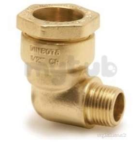 Isiflo Fittings For Mdpe 20mm 63mm -  Pegler Yorkshire R124 40x1mi 90 Dzr Elbow