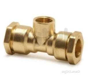 Isiflo Fittings For Mdpe 20mm 63mm -  Pegler Yorkshire R132 40x40x1 1/4 Fi Dzr Tee