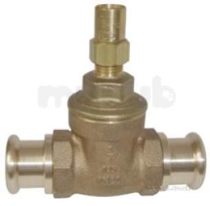Pegler Push and Press General Valves -  Pegler Ps1078ls Press Dzr Gate Valve 54