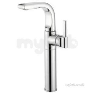 Pegler Luxury Bathroom Brassware -  Panacea 4p2003 Tall Basin Mixer And Clk Waste Cp