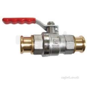 Pegler Push and Press General Valves -  Pegler Ps500 Press Brass Ball Valve 42