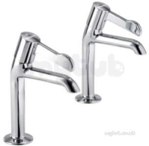 Pegler Healthcare Brassware -  Pegler Healthcare Plus Sink Pillar Tap Pair