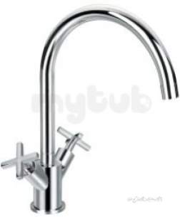 Pegler Luxury Kitchen Brassware -  Morea 4g3154 Dc Mono Sink Mixer Cp