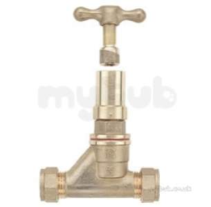 Prestex Compression Fittings -  Pegler Yorkshire Prestex 59fgk Stopvalve 28