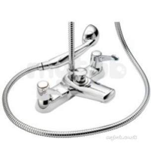 Pegler Mercia Brassware -  Mercia Qt Bath Shower Mixer Chrome