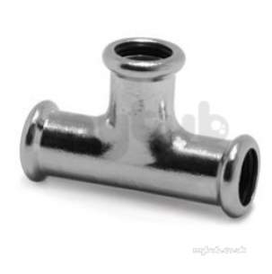 Xpress Copper and Solar Fittings -  Pegler Yorkshire Xpress Cu S24cp Equal Tee 15