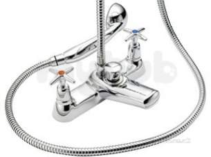 Pegler Mercia Brassware -  Mercia Bath Shower Mixer Chrome 350904ni