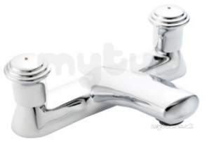 Pegler Mercia Brassware -  Mercia Design Bath Filler Chrome