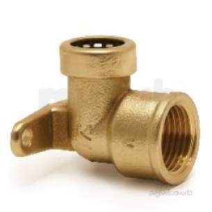 Tectite Sprint Fittings -  Tect Sprint Tt15 Backplate Elbow 12x1/2