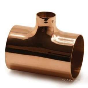 Yorkshire Degreased Endbraze Fittings -  N25 76x76x35 Tee Reduced Branch 89000