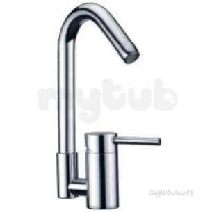 Pegler Luxury Kitchen Brassware -  Bermuda 4g3180 S/action Mono Sink Mixer Cp