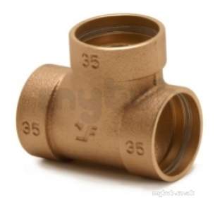 Yorkshire Waste Isr Fittings -  Yorks Waste Yp359 Pitcher Tee 35
