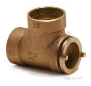 Yorkshire Waste Isr Fittings -  Yorks Waste Yp363 Pitcher Tee 35