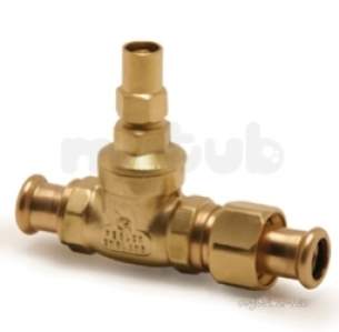 Pegler Push and Press General Valves -  Pegler Psu1078ls Dzr Full Way Gate Vl 15