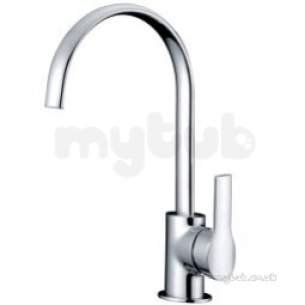 Pegler Luxury Kitchen Brassware -  Mikura 4g3135 S/action Mono Sink Mixer Cp