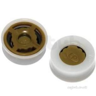 Pegler Contract Brassware -  Pegler Yorkshire 467032 Black Performa Low Pressure Water Saving 6 Litre Regulator