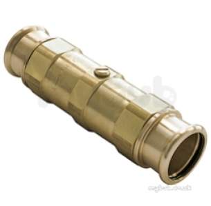 Pegler Push and Press General Valves -  Pegler Ps4426 Press Double Check Vlv 28