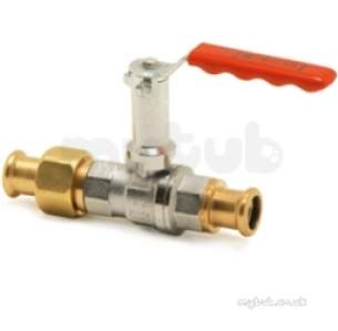 Pegler Push and Press General Valves -  Pegler Psu500el Press Brass Ball Vlve 15