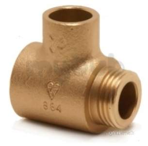 Yorkshire General Range Yp -  Yorks Yp33 1/2x 1/2x 15mm Heater Tee